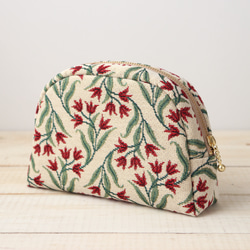 [ Creema限定クリスマス2025 ] ラウンドポーチA TRADITIE Bl 4枚目の画像