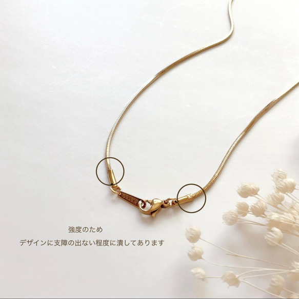 クリスマスギフトにも◆ピンクゴールドバーネックレス×3連フープピアス,イヤリング/サージカルステンレス　ご褒美 冬 7枚目の画像