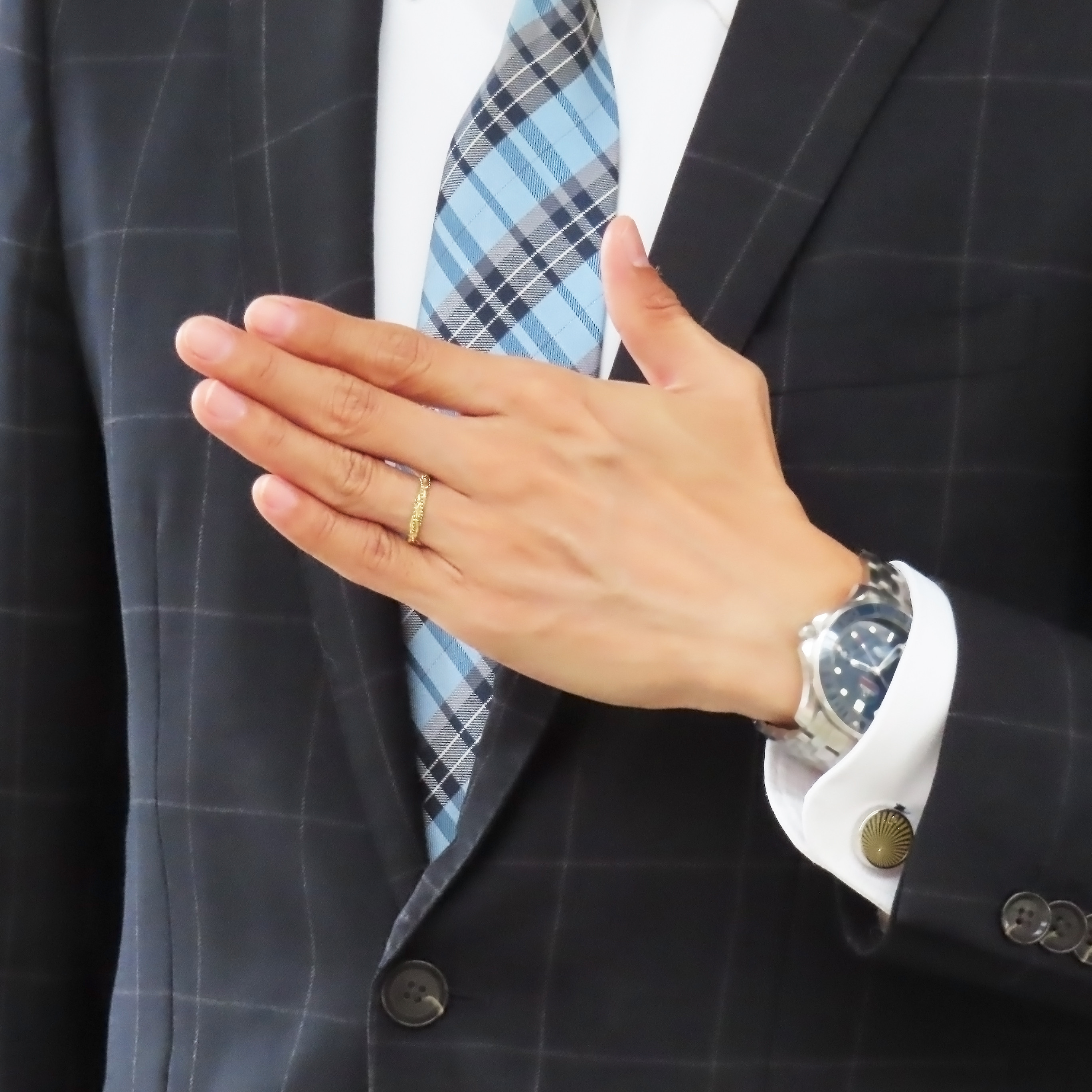 K18 イエローゴールド唐草リング 【刻印無料】 結婚指輪 マリッジリング 結婚 結婚式 マリッジ ペア リング 指輪