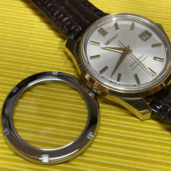 キングセイコー 44KS 44-9990 用シースルーバック 角溝タイプ 腕時計