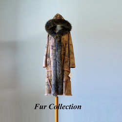 肉厚ふわふわ☆柔らかな手触りのミルキーホワイトファーコート上質