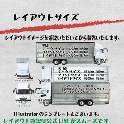 送料込あんしん匿名便　アドトラック　ツアートラック　北海道・九州・四国の方は送料がお得に！ 5枚目の画像