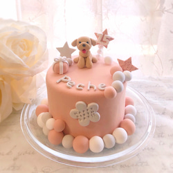 ピンクりぼんのクレイケーキ 雑貨・その他 クレイケーキ アリエル 通販