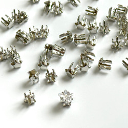 KB014☆お得2連セット☆2x3mm☆カットガラスビーズ☆ボタンカット☆1連