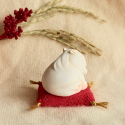 ちいさな午の鏡餅（小）　午年　お正月飾り 干支 置物　馬 10枚目の画像