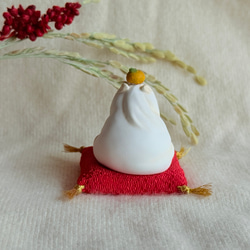 ちいさな午の鏡餅（小）　午年　お正月飾り 干支 置物　馬 7枚目の画像