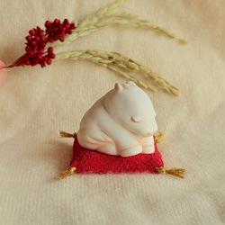 ちいさな午の鏡餅（小）　午年　お正月飾り 干支 置物　馬 11枚目の画像