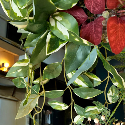 光触媒 人工観葉植物 ウォールグリーン フェイクグリーン ナンキンハゼ