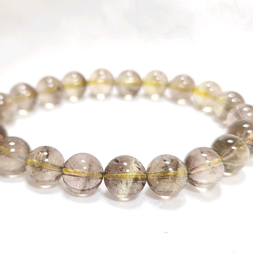 ゼウスクォーツアイリス◇魔晶◇スモーキーシトリン◇ブレスレット