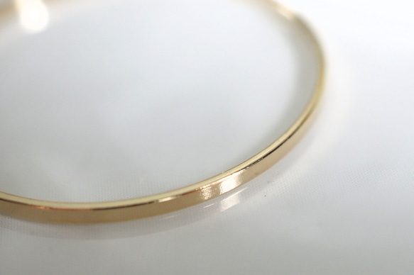 N様★モザイクデザイン　ブラック×クリア　2way　レトロボタンピアス　ゴールドフープ 8枚目の画像