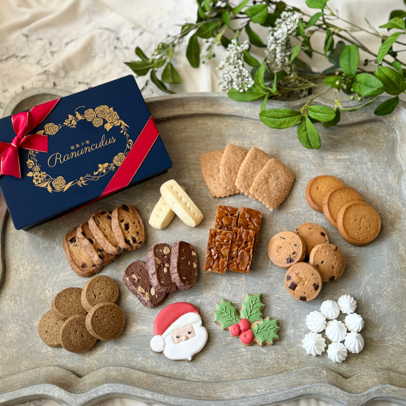 【すぐに発送可能です○メリークリスマス♡】クリスマスクッキー缶　2 2枚目の画像