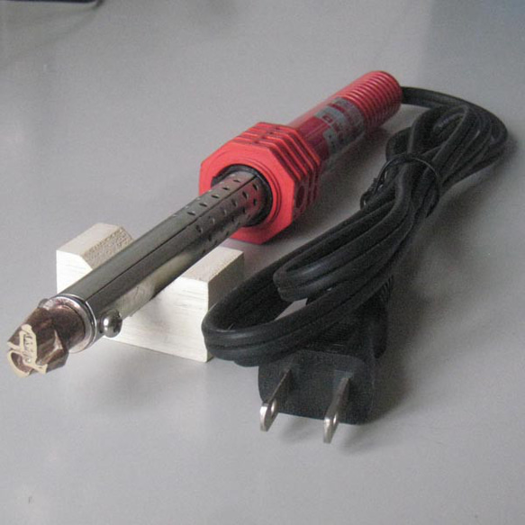 島　60ｗ電気ごてセット焼印 1枚目の画像