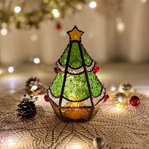 ✨ミニツリー✨のLEDキャンドルライトホルダー キャンドル・キャンドル