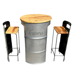 ドラム缶ハーフラック ドラムボトルラック 棚・シェルフ・ラック SEA