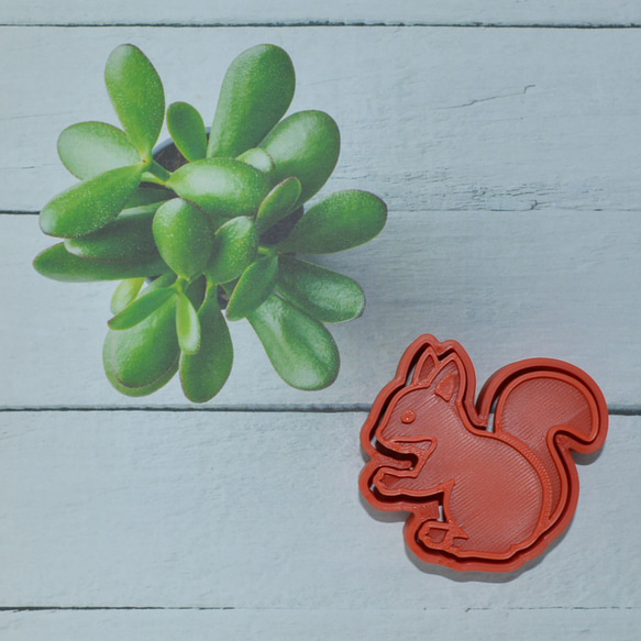 A377-99-2 リス（大・内型･外型セット) 1枚目の画像