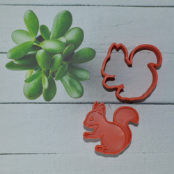A377-99-2 リス（大・内型･外型セット) 2枚目の画像