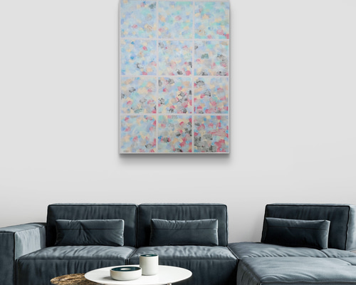 純情可憐 / 抽象画 キャンバス 90×65㎝ 原画のみ モダン アートパネル 純情可憐 / 抽象画 キャンバス 90×65㎝ 原画のみ モダン アートパネル