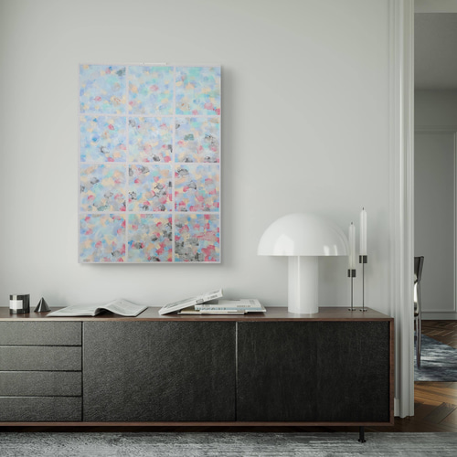 純情可憐 / 抽象画 キャンバス 90×65㎝ 原画のみ モダン アートパネル 純情可憐 / 抽象画 90×65㎝ 大型パネル キャンバス 原画1点のみ モダン