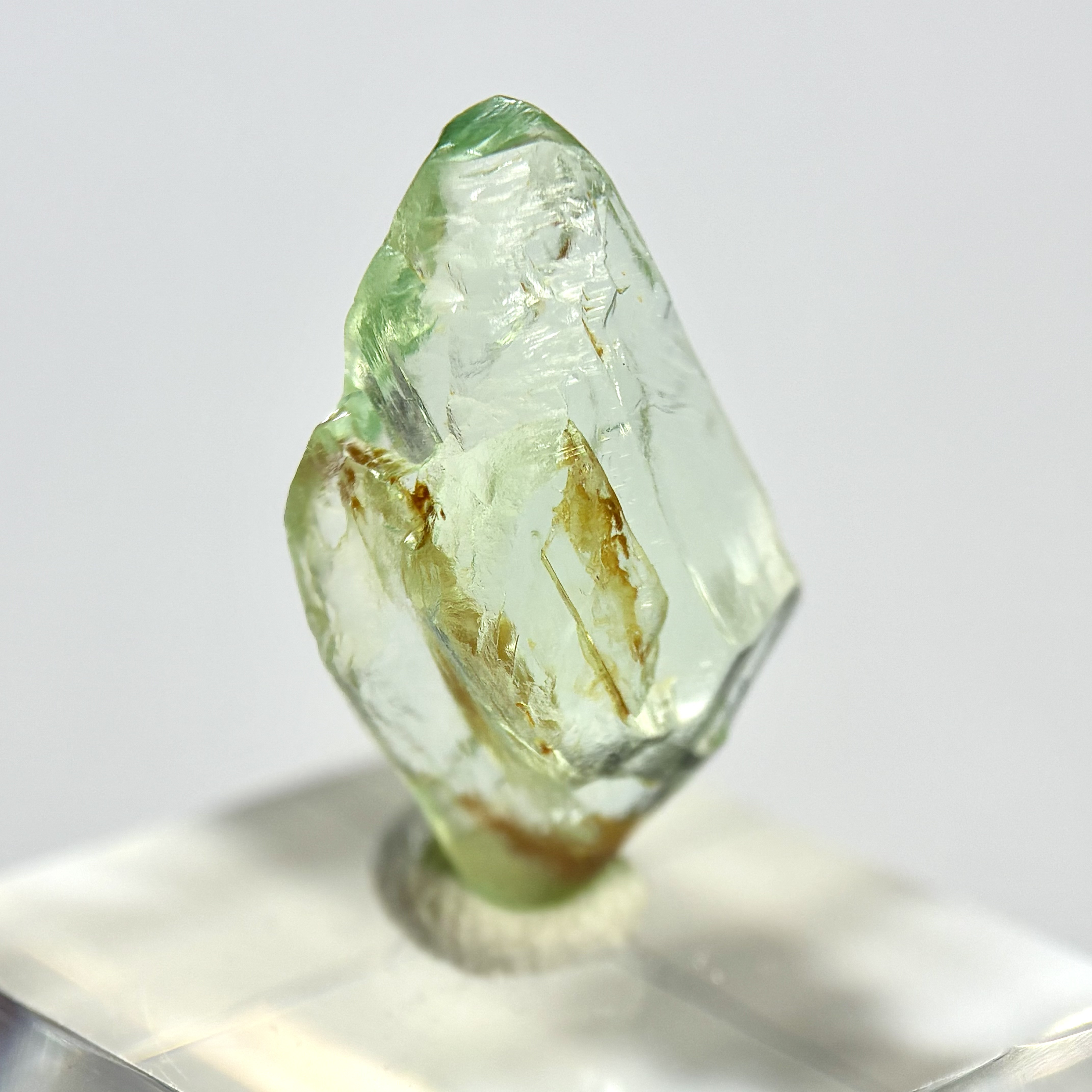 ブラジル ミナスジェライス州産ヒデナイト 【一点物】 原石 鉱物 天然石 (No.1800)