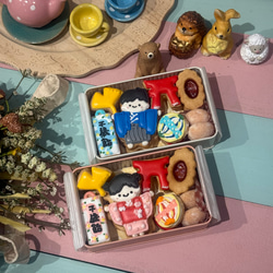 七五三のお祝いや内祝いに＊アイシングクッキー缶 1枚目の画像