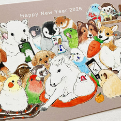 【２枚セット】2026年賀状 撮影会 3枚目の画像