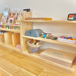 絵本棚、おもちゃ棚セット 60日発送 本棚・絵本棚・マガジンラック Kei