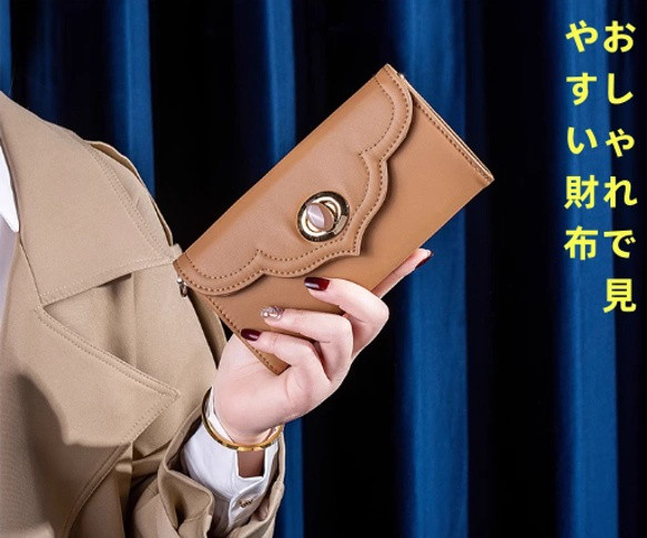 2025新本革ショルダー財布おしゃれ気質ソフト牛革ハンドバッグ長財布