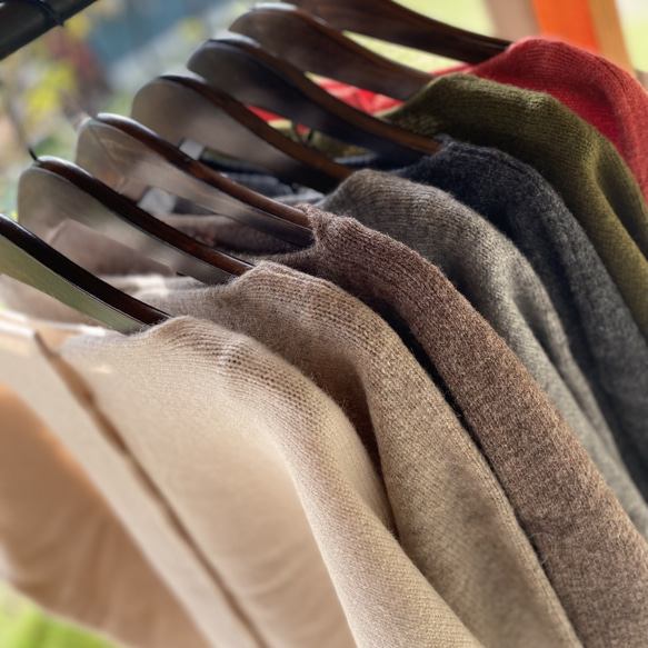 横編み2wayカーディガン 8枚目の画像