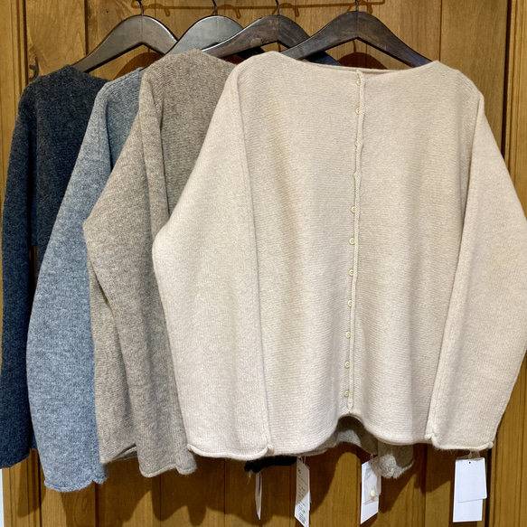 横編み2wayカーディガン 9枚目の画像