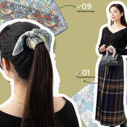 Jubilee ウィリアムモリスモリス柄 スカーフ 50x50cm 花柄 jb-Scarf5050 6枚目の画像