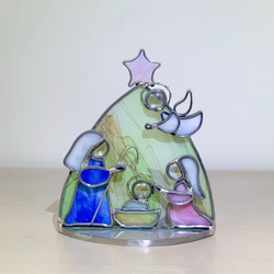 ステンドグラスの遊園地シリーズ】可愛いメリーゴーランド