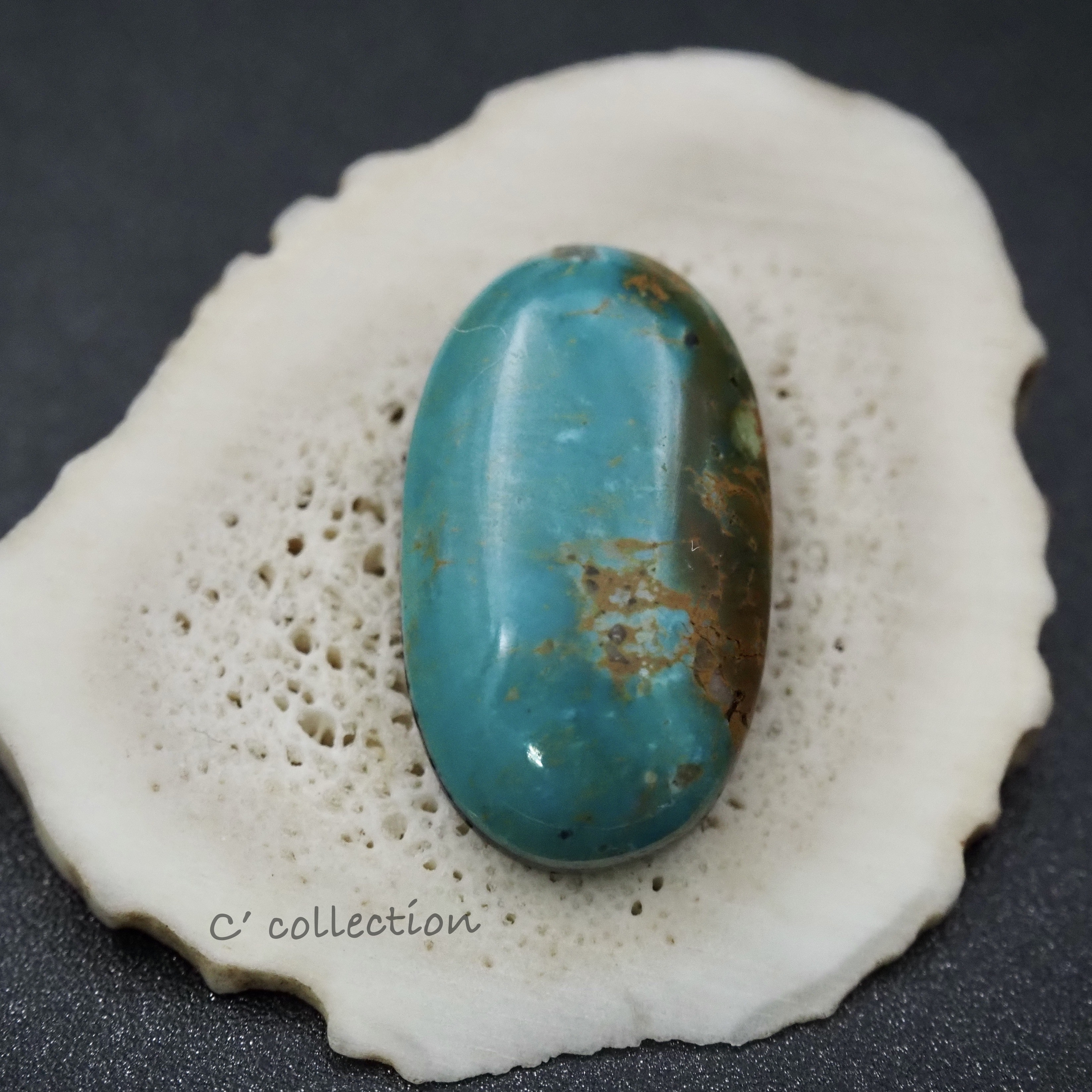 5,9ct Apache Blue Turquoise アパッチブルー ターコイズ AP-04 ルース 天然石