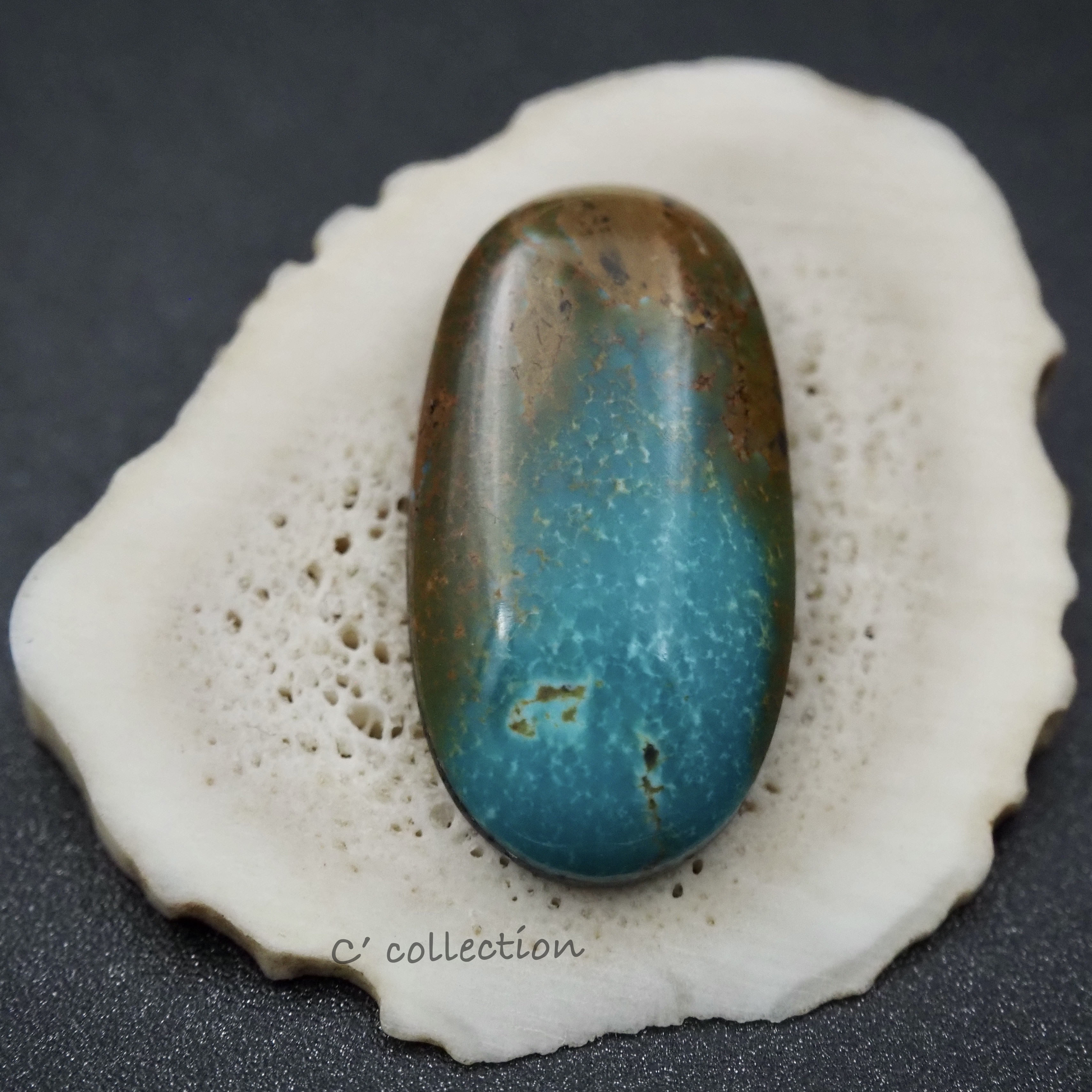 10,5ct Apache Blue Turquoise アパッチブルー ターコイズ AP-02 ルース 天然石