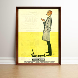 ルネグリュオ　ヴィンテージポスター1960's(M size) ルネ・グリュオー 1960年代 フランス ヴィンテージ 広告 額付 ポスター