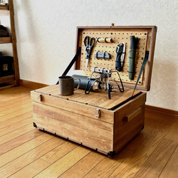 アラジンストーブ用アイアン&ウッド ストーブガード その他家具