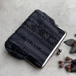 刺繍 がま口 のおすすめ人気通販｜Creema(クリーマ) ハンドメイド
