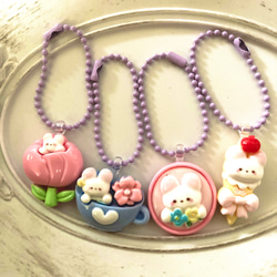 犬 ワンちゃん ドーナツ ホイップデコ ヘアピン ヘアクリップ ヘア