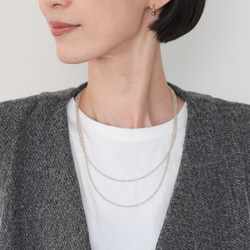 Short double necklace 3枚目の画像