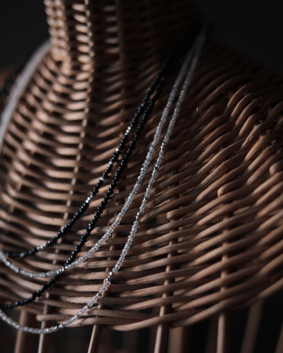 Short double necklace 4枚目の画像