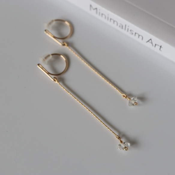 【14kgf】ミストループ×グリッター×ハーキマー 4枚目の画像