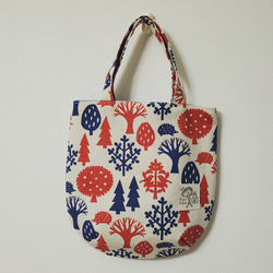 北欧柄パッチワークのトートバッグ トートバッグ haru haru 通販