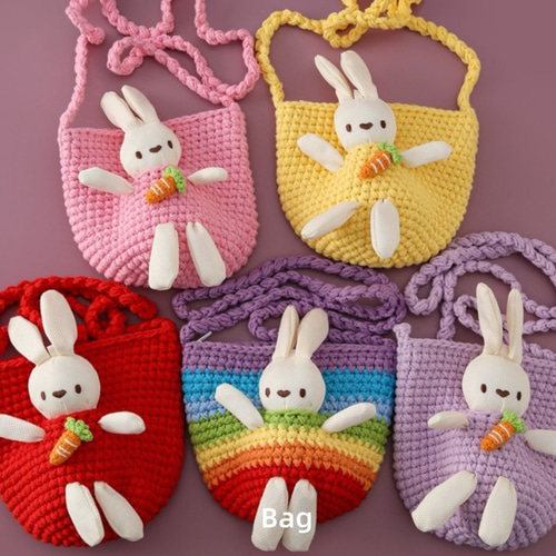 手作り 毛糸 刺繍 かぎ針編み ニートショルダーバッグ 手機収納ポーチ