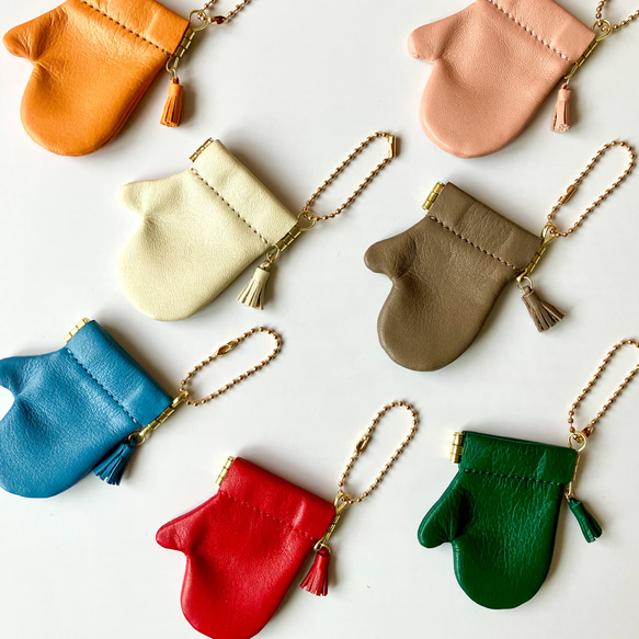 特集掲載 冬のカラフルminiミトン レザーチャーム&リングケース その他