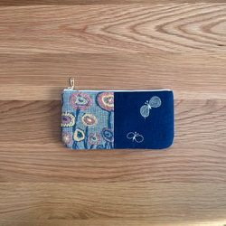 選べるカラー mina perhonen forest tile マルチポーチ ミナペルホネン