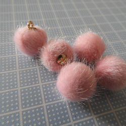 11月☆ 犬の日☆彡保護犬チャリティー☆彡　お買物 プードル ちゃん キーホルダ　☆彡　＊犬　トイプードル 4枚目の画像