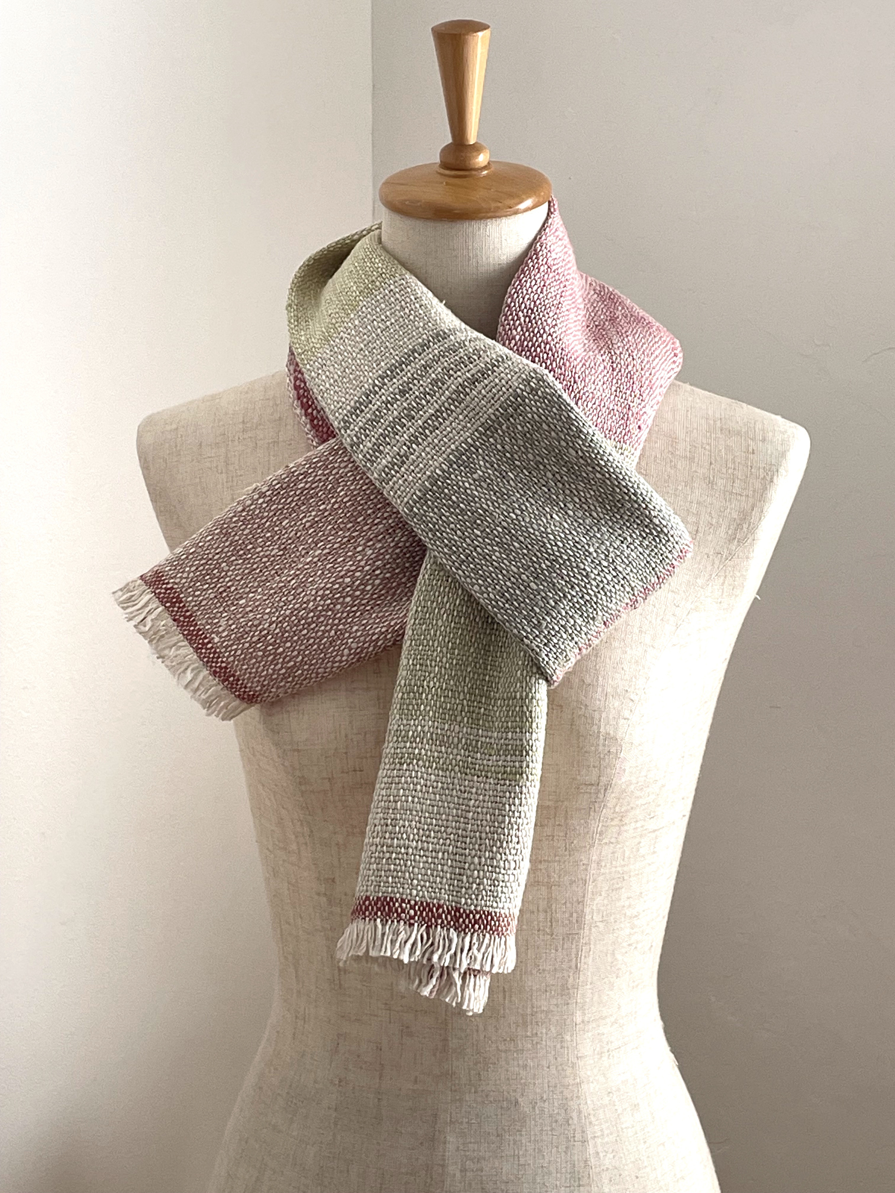 手織りシルクストール　　　251