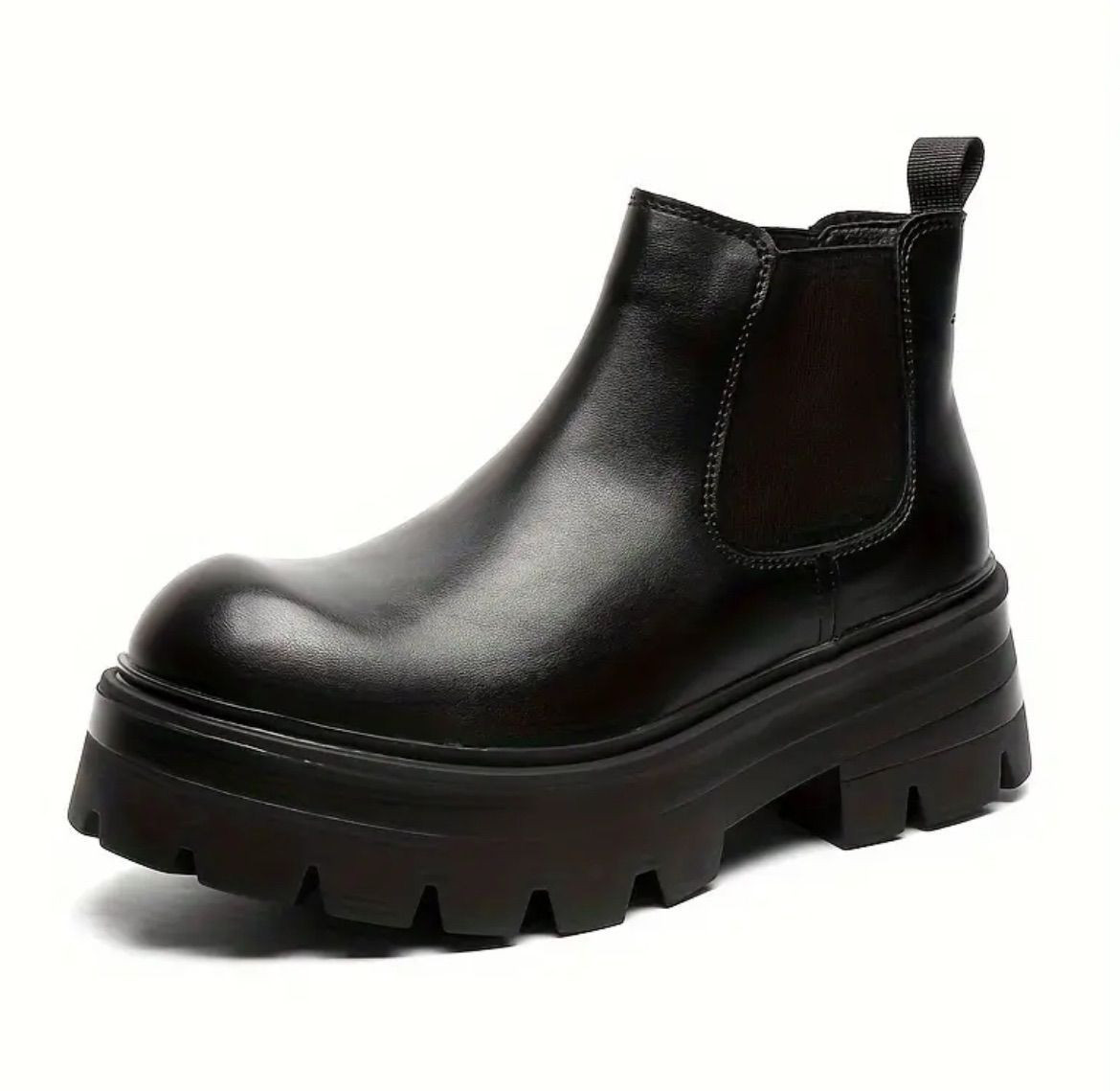 ブーツ エンジニアブーツ ショートブーツ レザーブーツ レザー ロング カット 厚底 歩きやすい 暖かい 痛くない