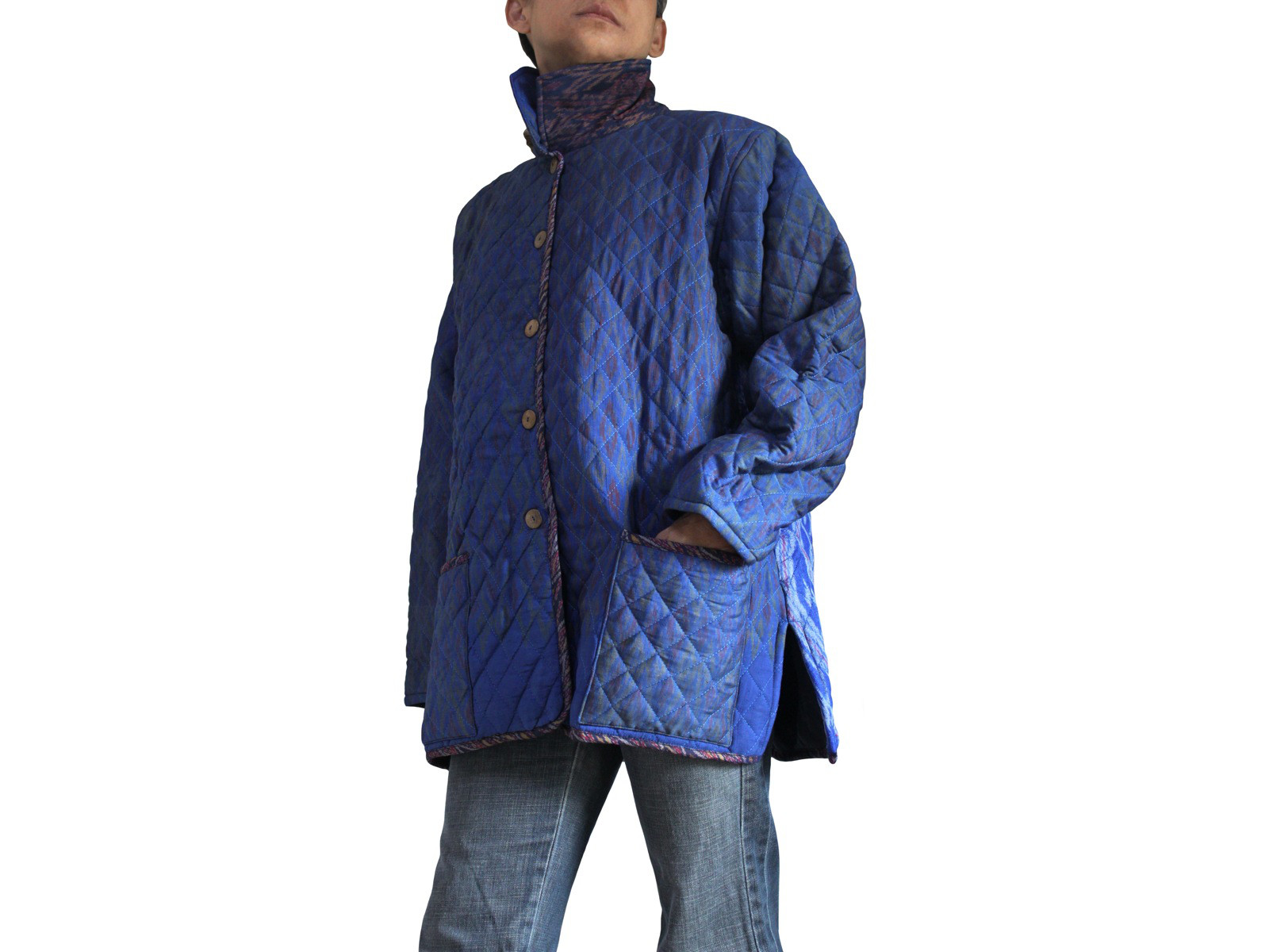 オールドタイシルクキルティングジャケット（JOT-002）