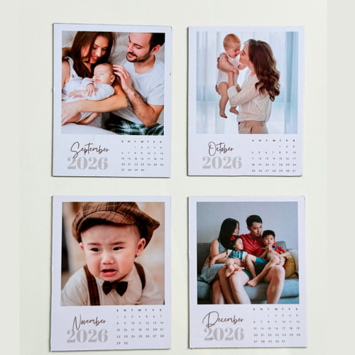 2026年カスタムフォトマグネットカレンダー｜ハンドメイド・オーダー