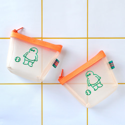 ガチャ詰め風ポーチ キャンディーバッグキーホルダー Xmas① 約12cm